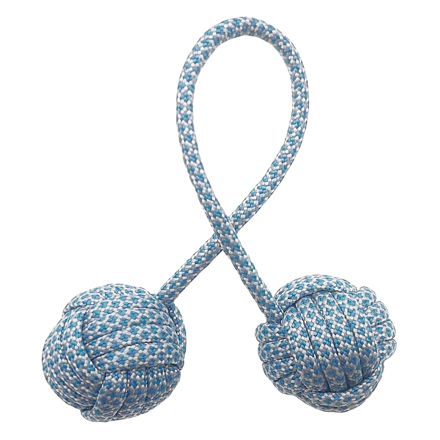 Fidget Beads Skill Toys Fidget Toys Parachute Cord and Steel Beads Handmade Fidget Beads Beginners Worry Beads Portable EDC Leisure Toys (Grey Blue)